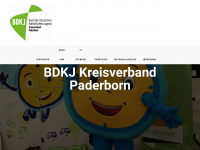 bdkj-pb.de Webseite Vorschau