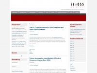 ifross.org Webseite Vorschau
