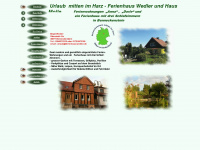 ferienhaus-wedler.de Webseite Vorschau