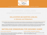 barfers-liebling.de Webseite Vorschau