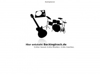 backingtrack.de Webseite Vorschau