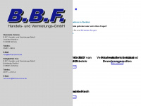 bbf-bauservice.de Webseite Vorschau
