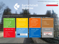barlachstadt-guestrow.de Webseite Vorschau