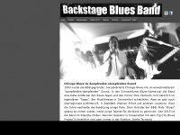 backstagebluesband.de Webseite Vorschau