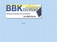 bbk-solar.de Webseite Vorschau