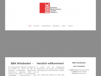 bbk-wiesbaden.net Webseite Vorschau