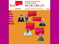 bbl-sprachschule.de Webseite Vorschau