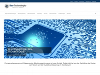 ben-technologies.com Webseite Vorschau
