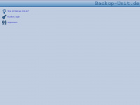 backup-unit.de Webseite Vorschau