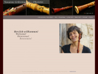 barock-oboe.de Webseite Vorschau