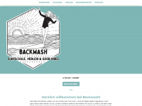 backwash-surfcamp.de Webseite Vorschau