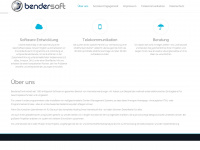 bendersoft.com Webseite Vorschau