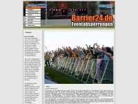 barrier24.de Webseite Vorschau