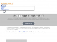 barrierefreie-welt.de Webseite Vorschau