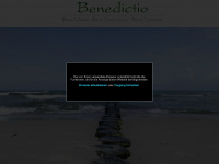 benedictio.de Webseite Vorschau