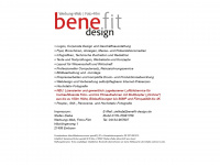 benefit-design.de Webseite Vorschau