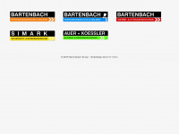 bartenbach.cc Webseite Vorschau