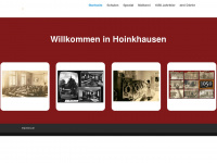 hoinkhausen.de Webseite Vorschau