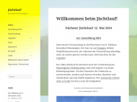 juechtlauf.de Webseite Vorschau