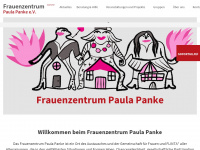 paula-panke.de Webseite Vorschau