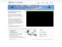 rent-a-drone.de Webseite Vorschau
