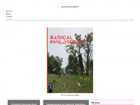 radicalphilosophy.com Webseite Vorschau