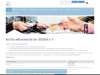 sagsaga.org Webseite Vorschau