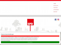 spd-eslohe.de Webseite Vorschau