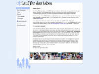 lauf-fuer-das-leben.de Webseite Vorschau