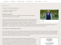 lucenz-bender.de Webseite Vorschau
