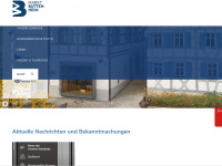 buttenheim.de Webseite Vorschau