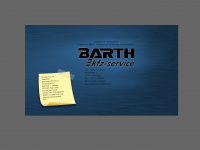 barth-kfz-service.de Webseite Vorschau