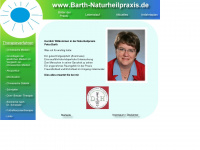 barth-naturheilpraxis-karlsruhe.de Webseite Vorschau