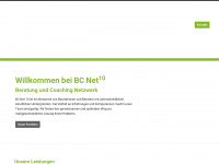 bcnet10.de Webseite Vorschau
