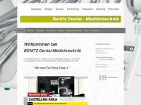 benitz-dental.de Webseite Vorschau