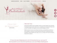 badaiblinger-ballettschule.de Webseite Vorschau