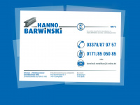 barwinski.de Webseite Vorschau
