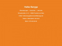 baryga.de Webseite Vorschau