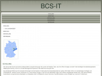 bcs-it.de Webseite Vorschau