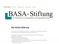 basa-stiftung.de Webseite Vorschau