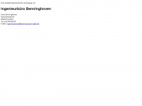 benninghoven-statik.de Webseite Vorschau