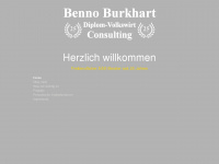 benno-burkhart.de Webseite Vorschau