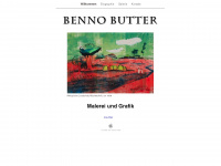 benno-butter.de Webseite Vorschau