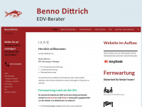 benno-dittrich.de Webseite Vorschau