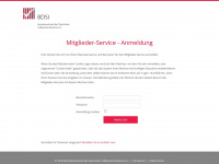 bdsi-mitgliederservice.de Webseite Vorschau