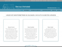 bennyswerkstatt.de Webseite Vorschau