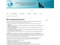 bdz-nord.de Webseite Vorschau