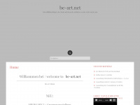 be-art.net Webseite Vorschau