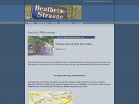 bentheimstrasse1.de Webseite Vorschau