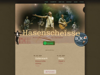 hasenscheisse.com Webseite Vorschau